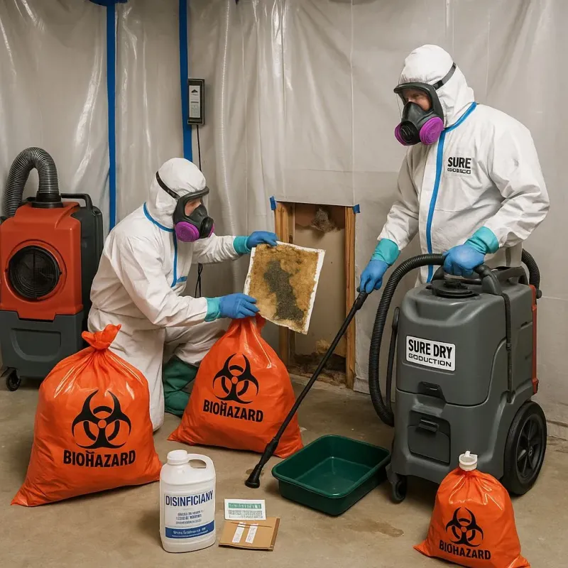 Contaminated Water Handling Protocols process in Toa Alta Municipio, PR